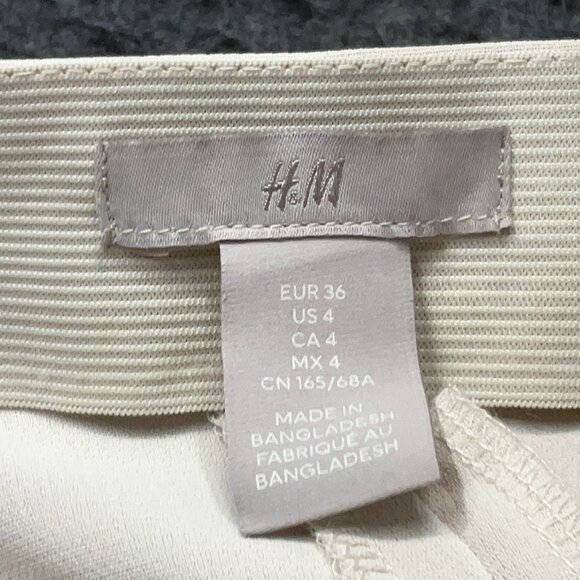 Light Cream Dress Pants Slacks Workwear Business Casual - Picture 2 of 4